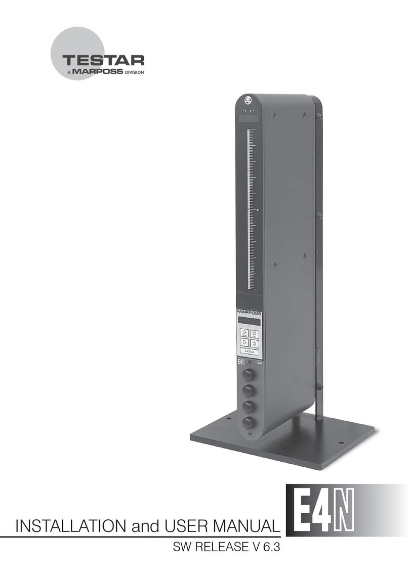 marposs TESTAR E4N Installation and user manual