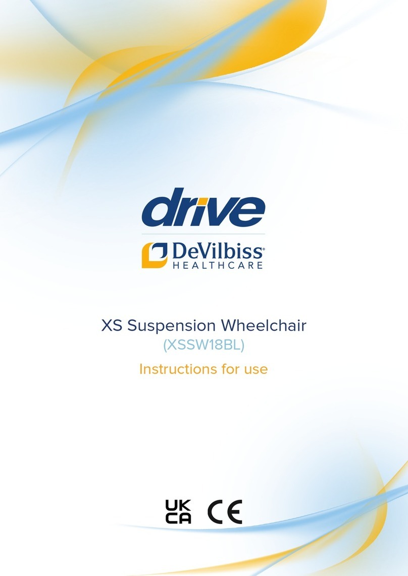 Drive DeVilbiss Healthcare XSSW18BL User manual