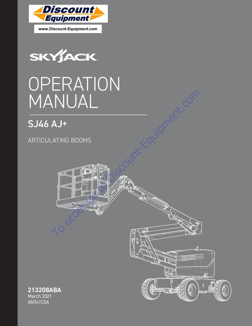 Skyjack SJ46 AJ+ User manual