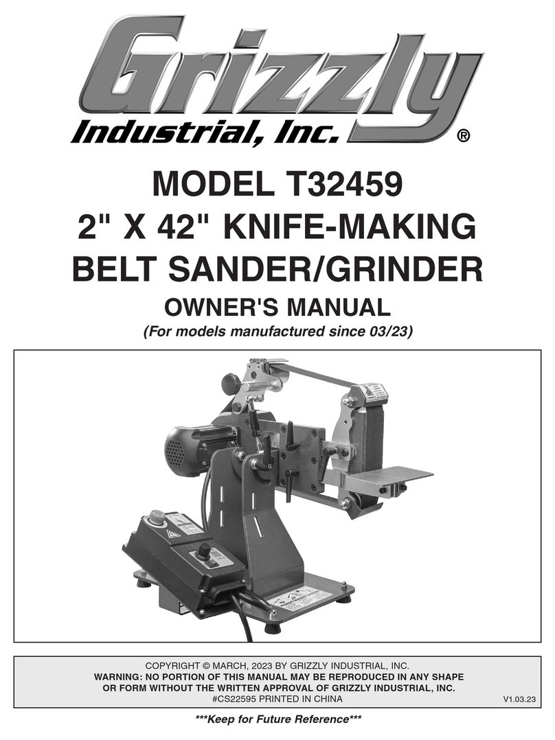 Grizzly T32459 User manual