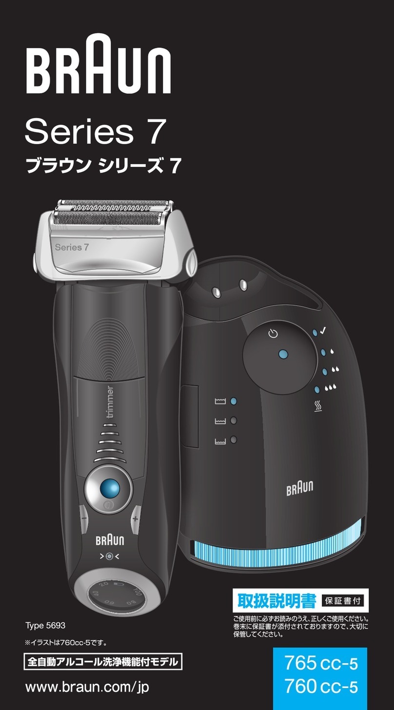 Braun 765 CC-5 User manual
