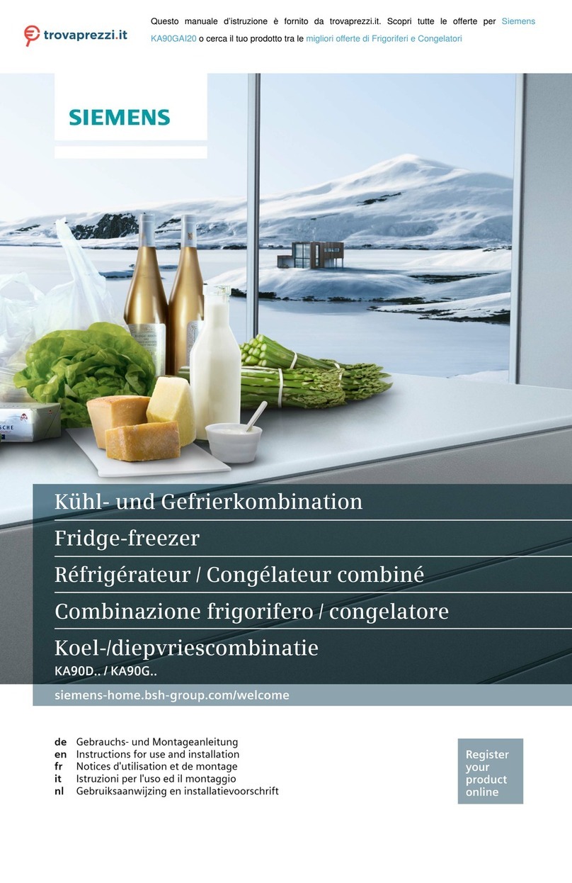 Siemens KA90D Series Operation manual