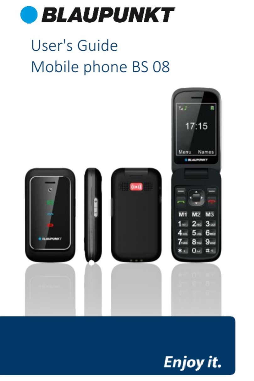 Blaupunkt BS 08 User manual Blaupunkt BS 08 User manual
