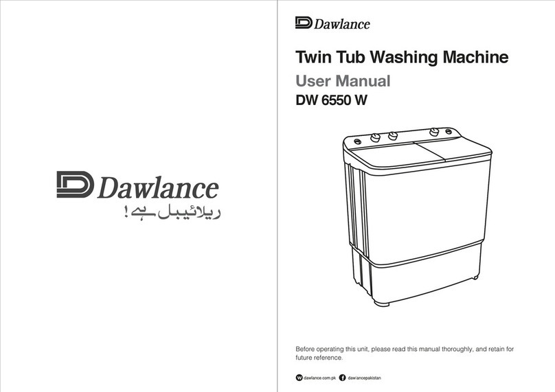 Dawlance DW 6550 W User manual