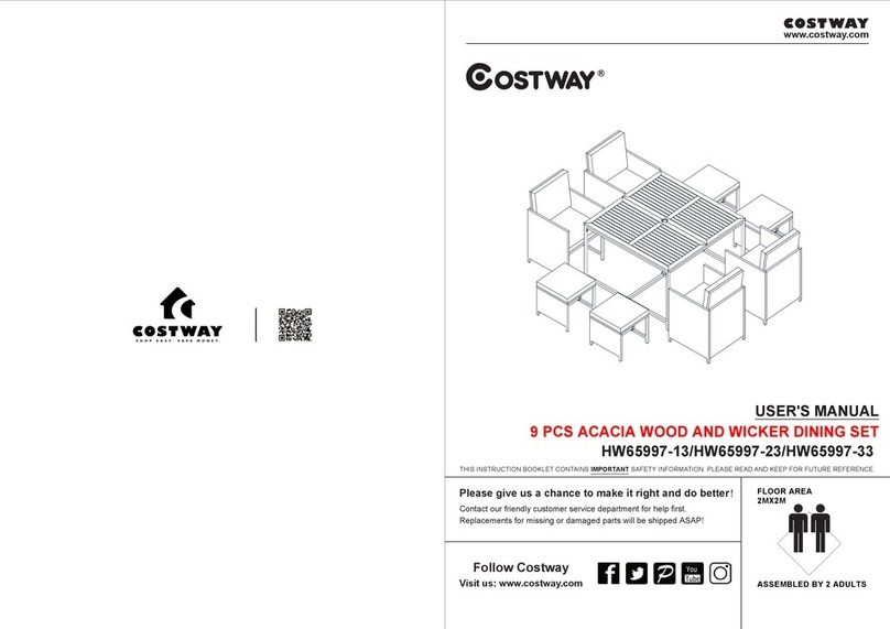 Costway HW65997-13 user manual
