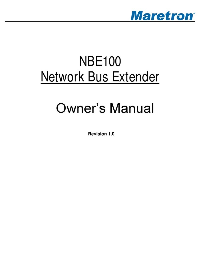 Maretron NBE100-01 owner's manual