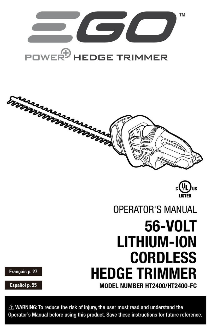 Ego Power+ HT2400-FC User manual