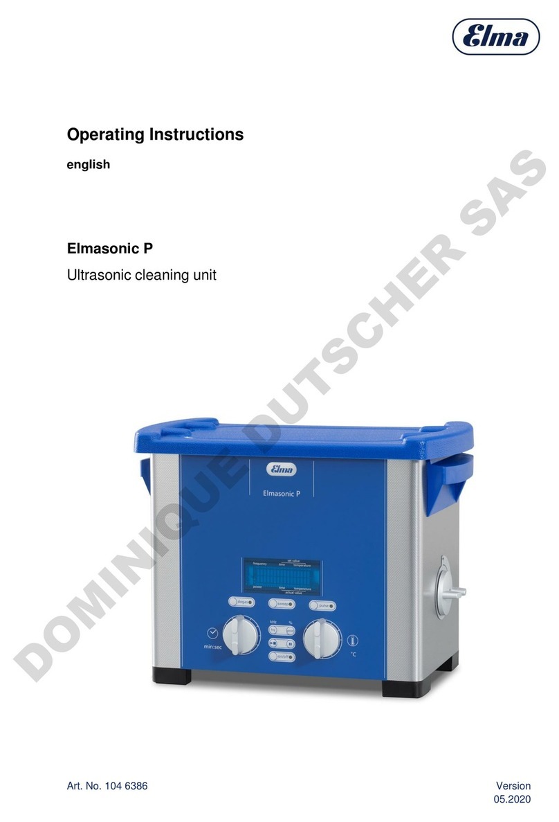 Elma 104 6386 User manual