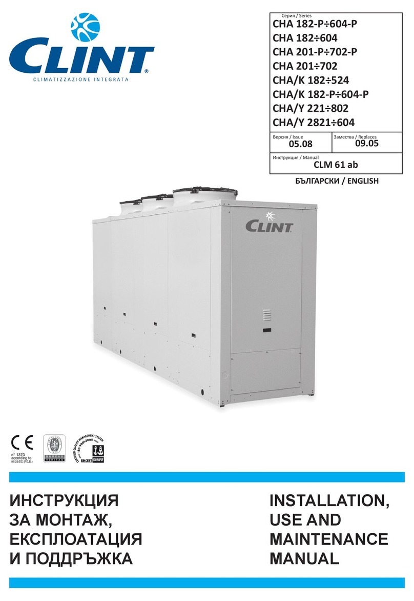 Clint CHA/K Series Service manual Clint CHA/K Series Service manual