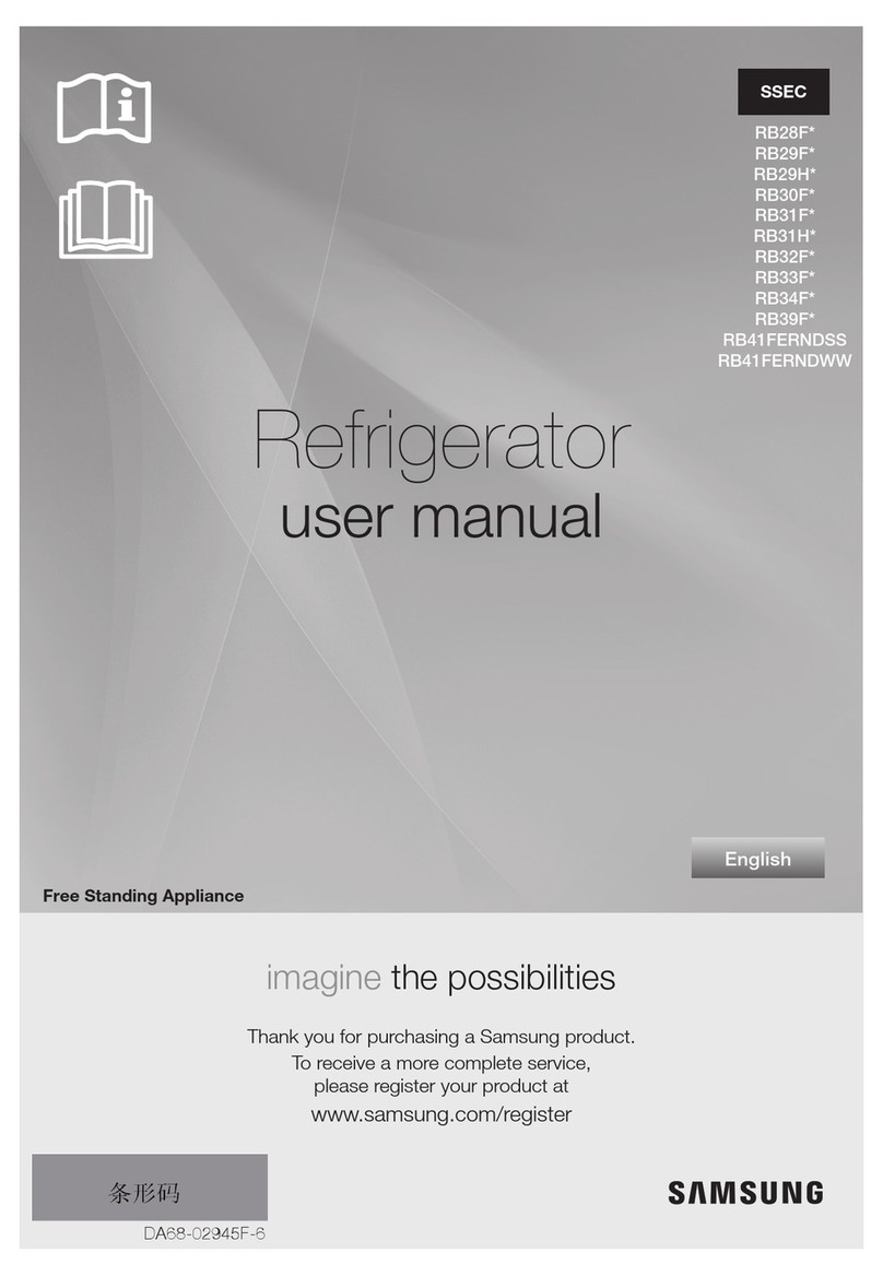 Samsung RB41FERNDSS User manual