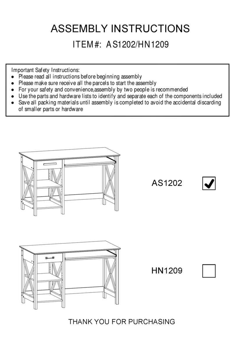 Saint Birch AS1202 Assembly instructions