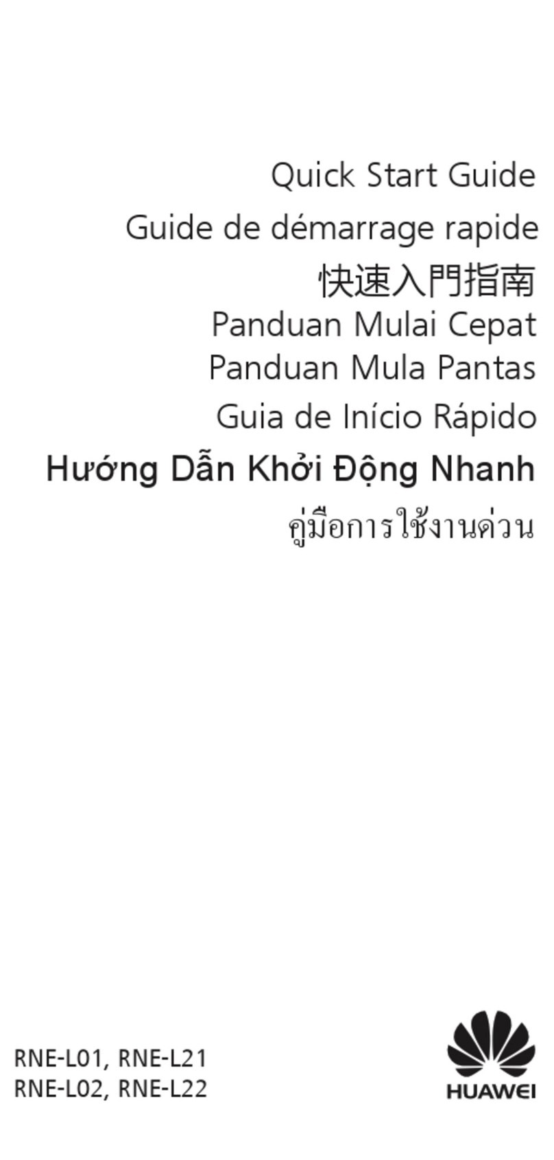 Huawei RNE-L02 User manual Huawei RNE-L02 User manual