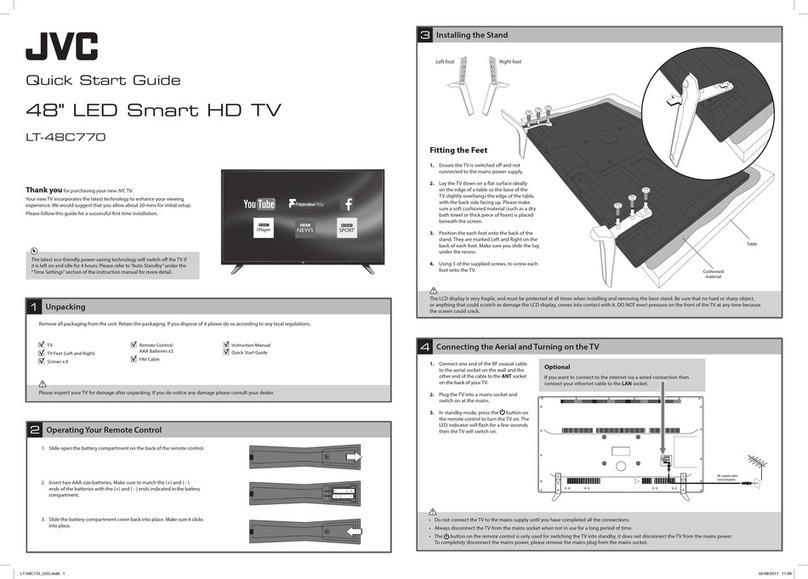 JVC LT-48C770 User manual