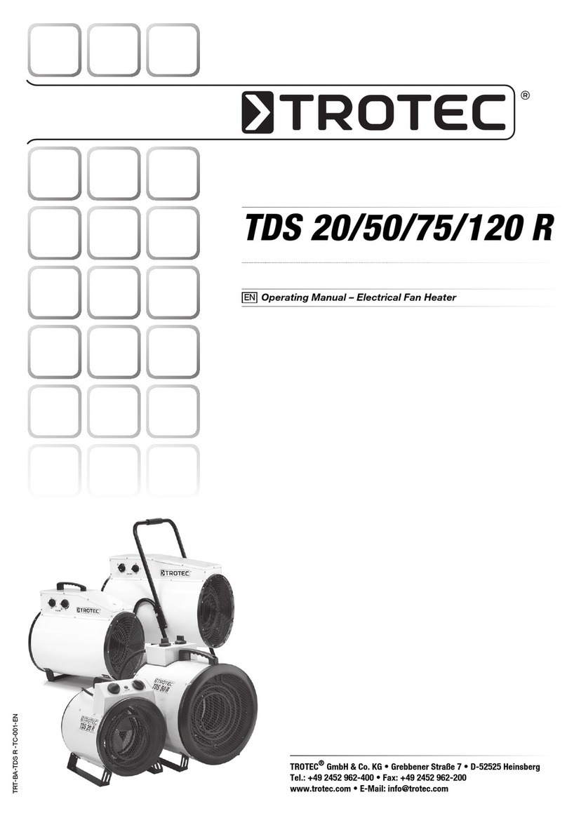 Trotec TDS 50 R User manual