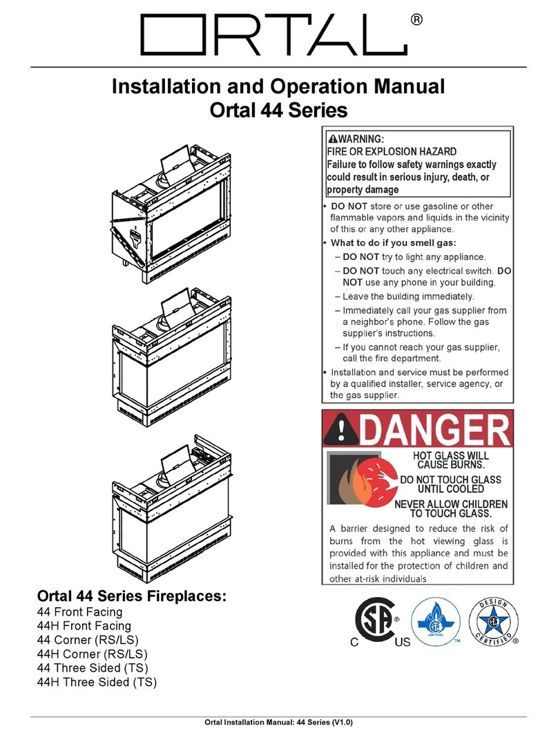ORTAL 44 Series Installation and operation manual