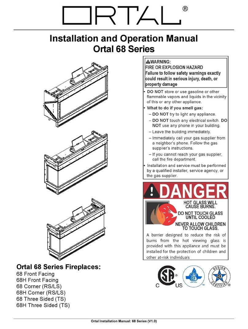 ORTAL 68 RS User manual
