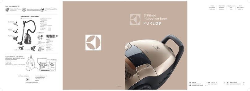 Electrolux PD91-ANIMT User manual