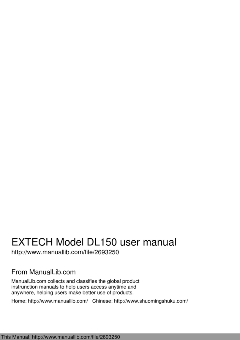 FLIR EXTECH INSTRUMENTS DL150 user guide