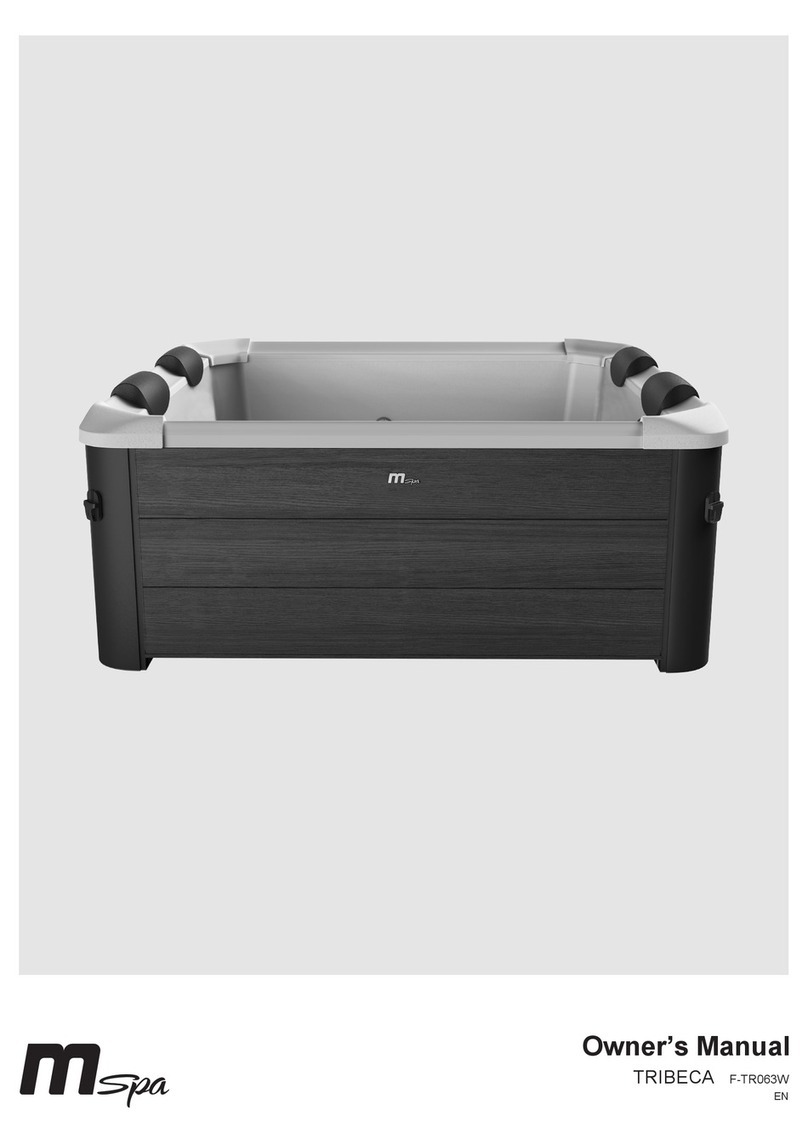 M-Spa TRIBECA F-TR063W User manual