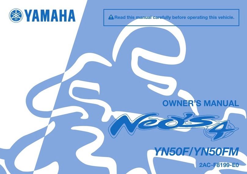 Yamaha Neo's 4 YN50F owner's manual