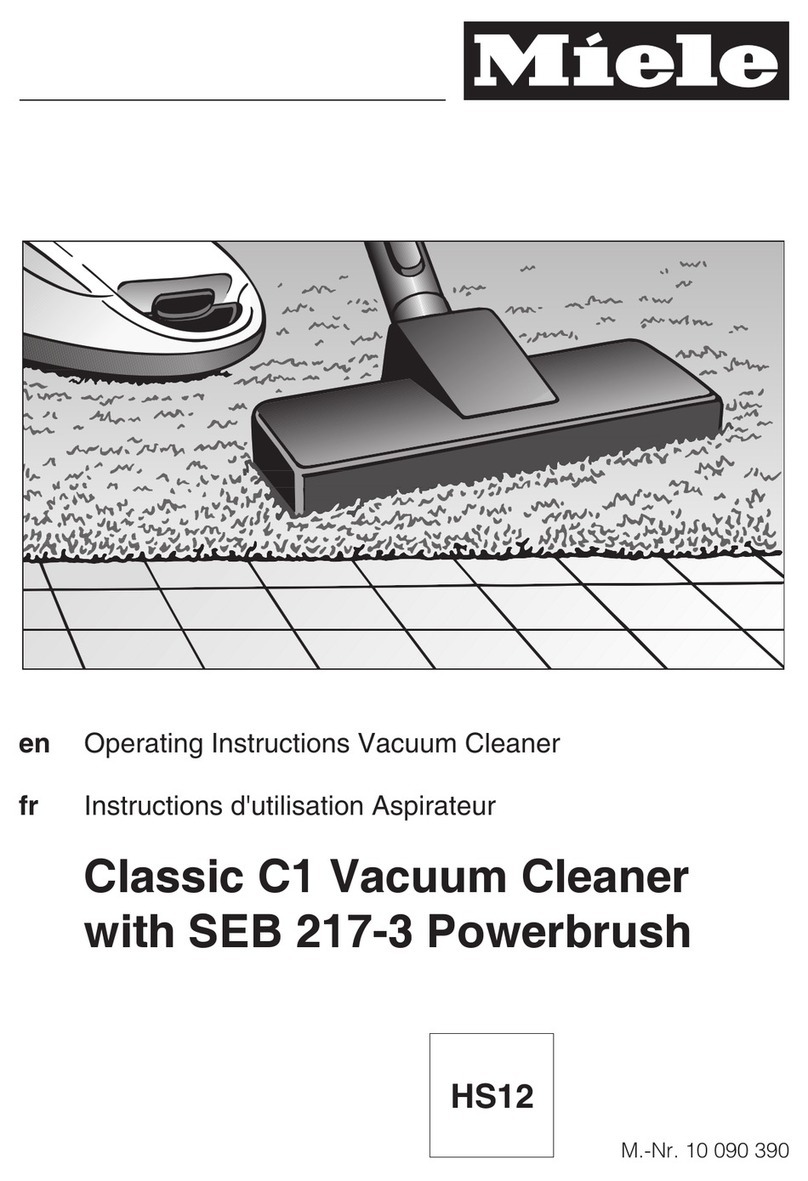 Miele SEB 217-3 User manual Miele SEB 217-3 User manual