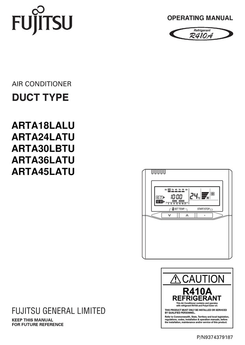 Fujitsu ARTA24LATU User manual Fujitsu ARTA24LATU User manual
