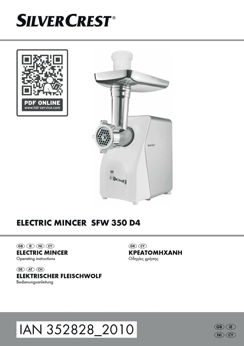 Silvercrest 352828 2010 operating instructions