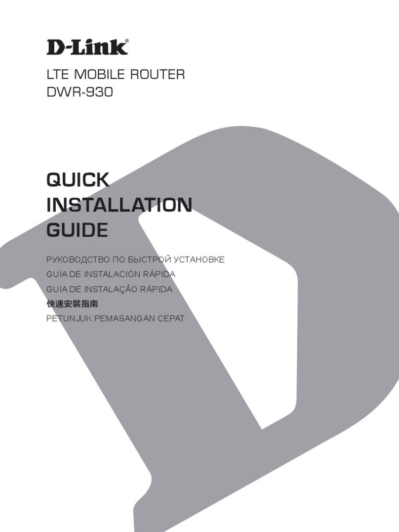 D-Link DWR-930 User manual