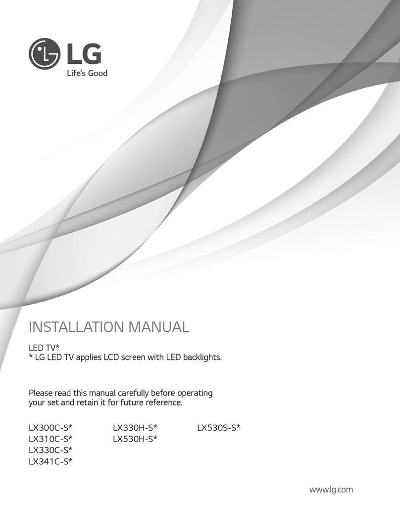 LG LX300C-S Series User manual