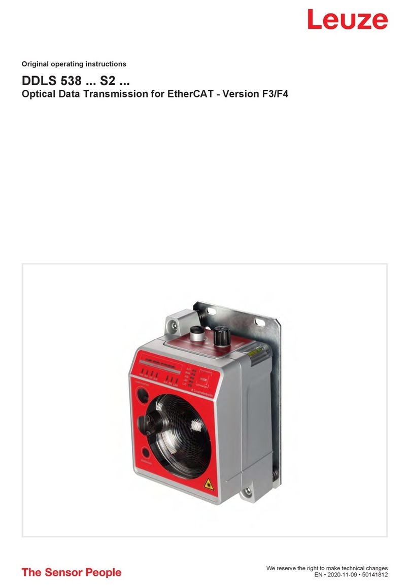 Leuze electronic DDLS 538 S2 Series Original operating instructions