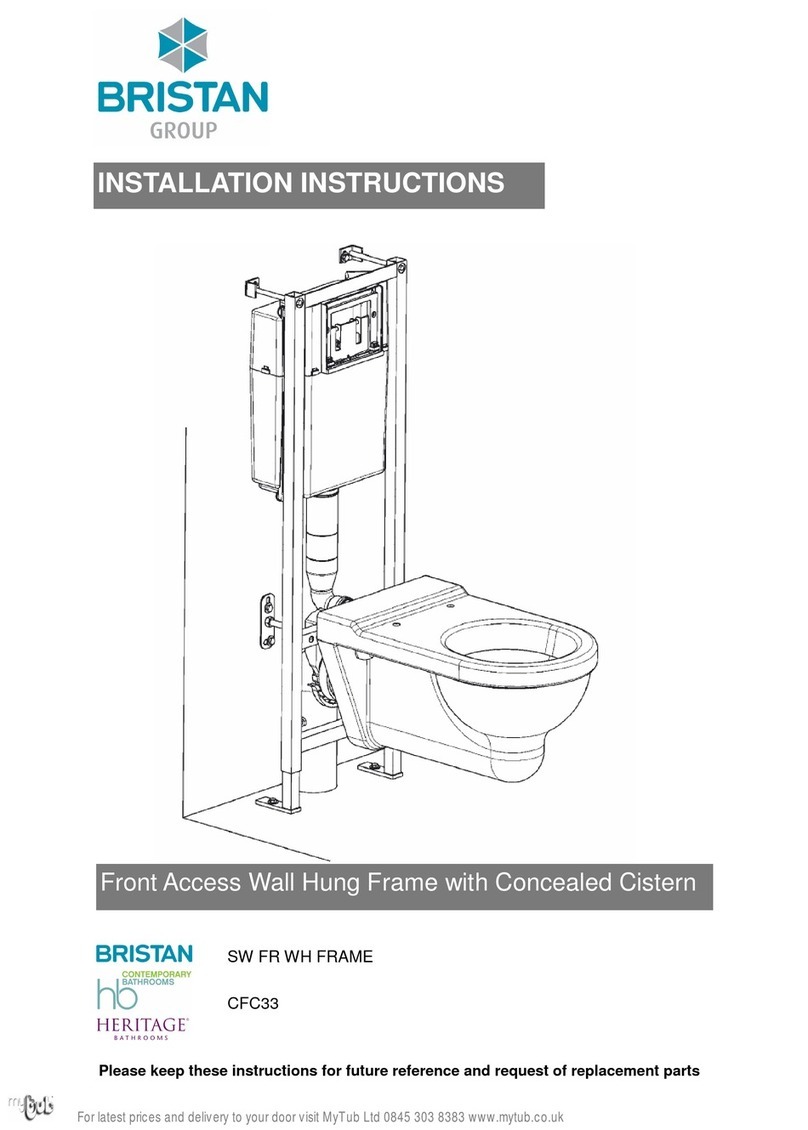 Bristan CFC33 User manual