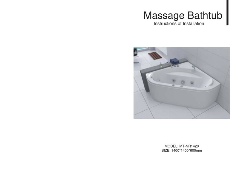 Bellagio Luxury MT-NR1420 Instructions of installation