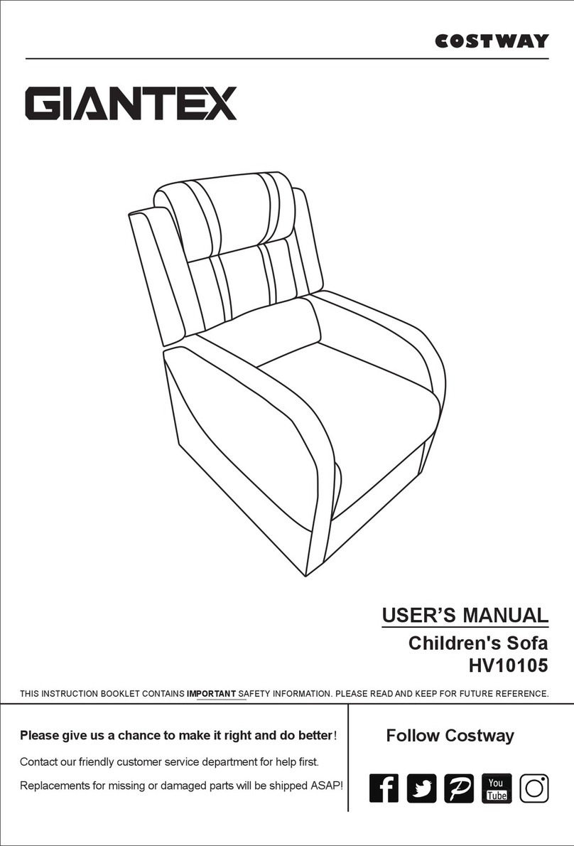 Costway HV10105 User manual