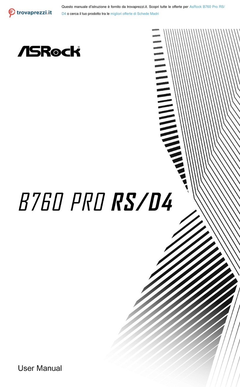 ASROCK B760 Pro RS/D4 User manual