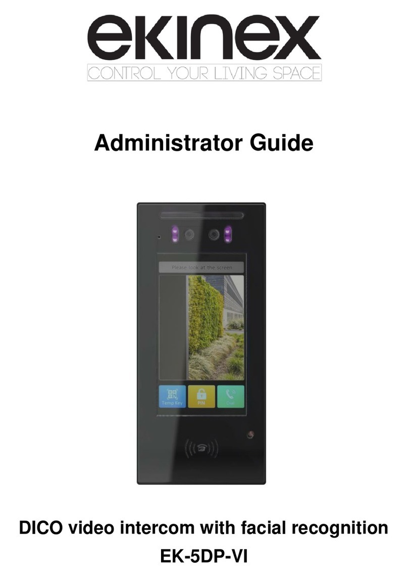 Ekinex DICO EK-5DP-VI Administrator's guide