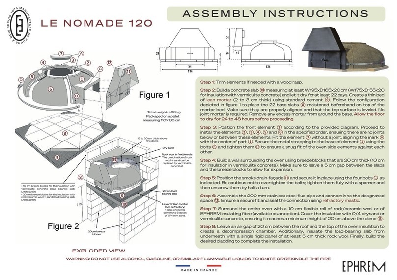 EPHREM LE NOMADE 120 Assembly instructions