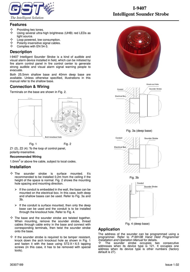 GST I-9407 quick start guide
