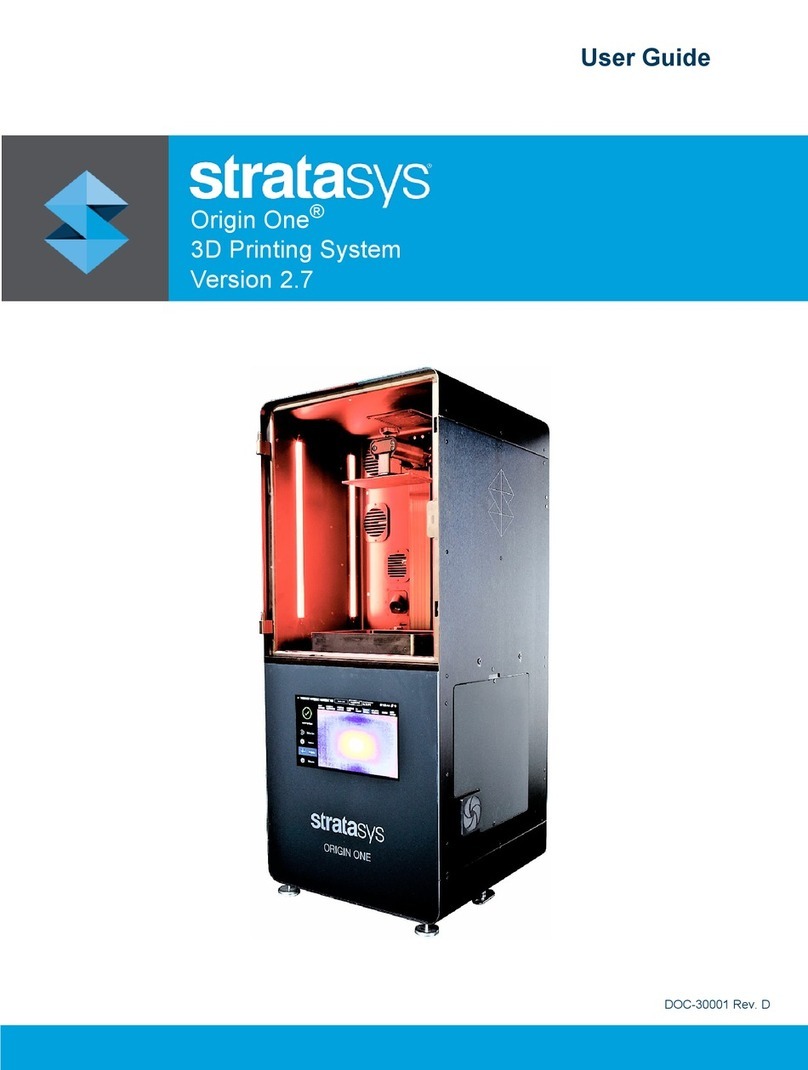 Stratasys Origin One User manual