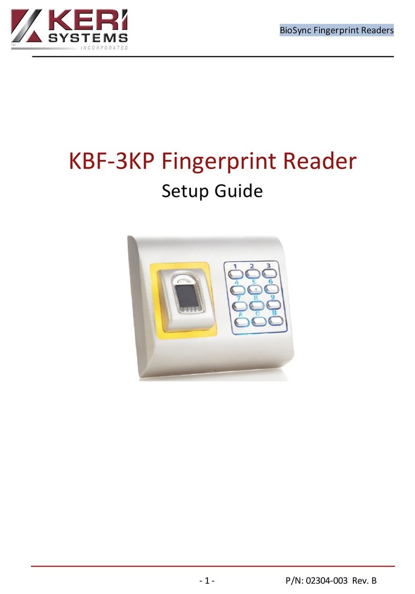 Keri KBF-3KP Setup guide