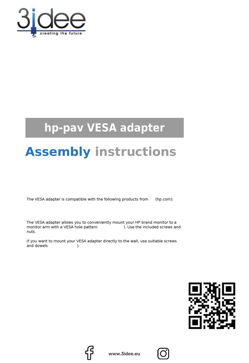 3idee hp-pav Assembly instructions