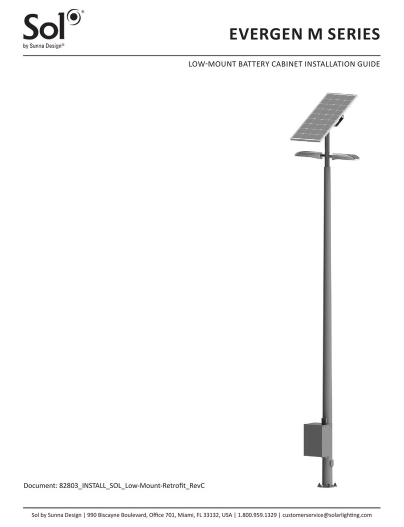 Sunna Design Sol EVERGEN M Series installation guide Sunna Design Sol EVERGEN M Series installation guide