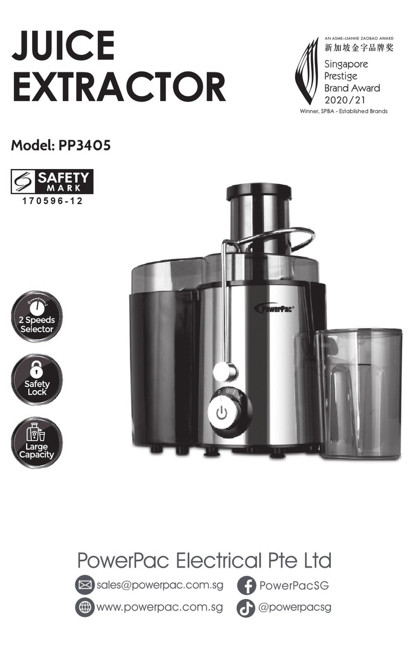 PowerPac PP3405 instructions