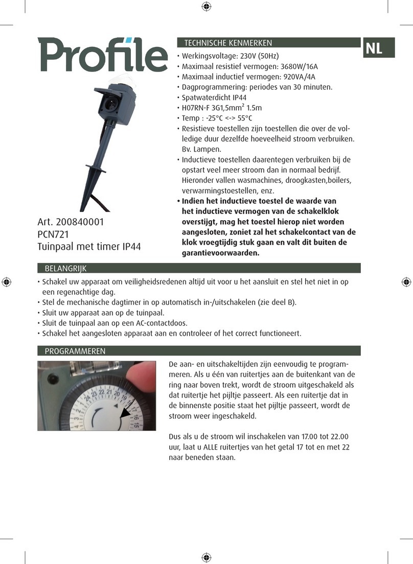 Profile PCN721 manual