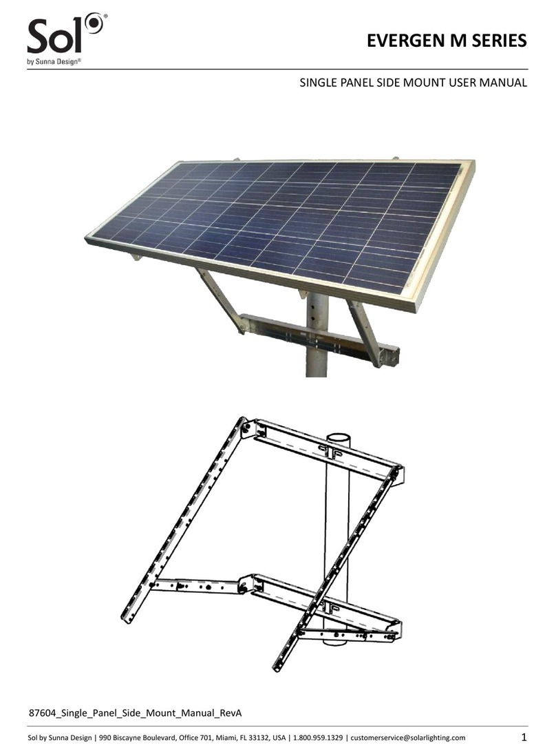 Sunna Design Sol EVERGEN M Series User manual