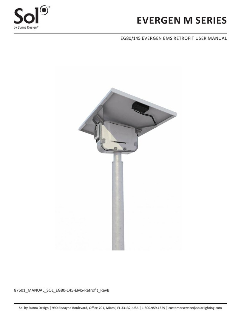 Sunna Design Sol EVERGEN M Series User manual