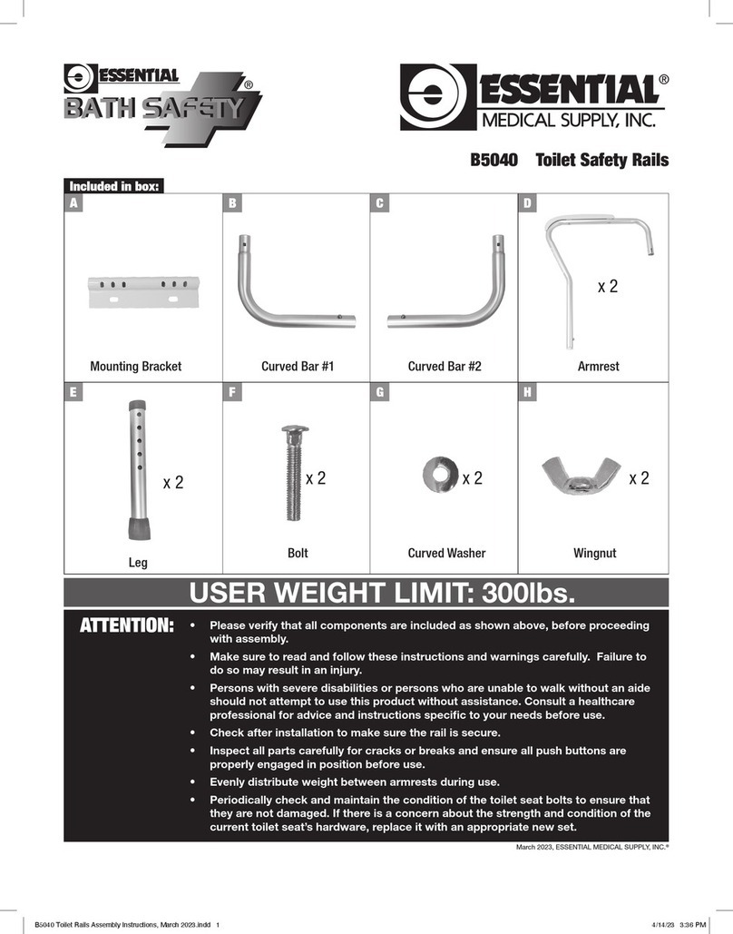 Essential Medical Supply B5040 manual