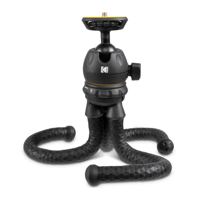 Kodak PHOTO GEAR FLEXIBLE TRIPOD User manual