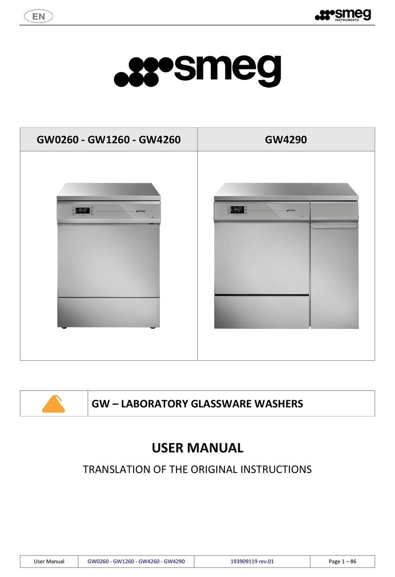 Smeg GW0260 user manual