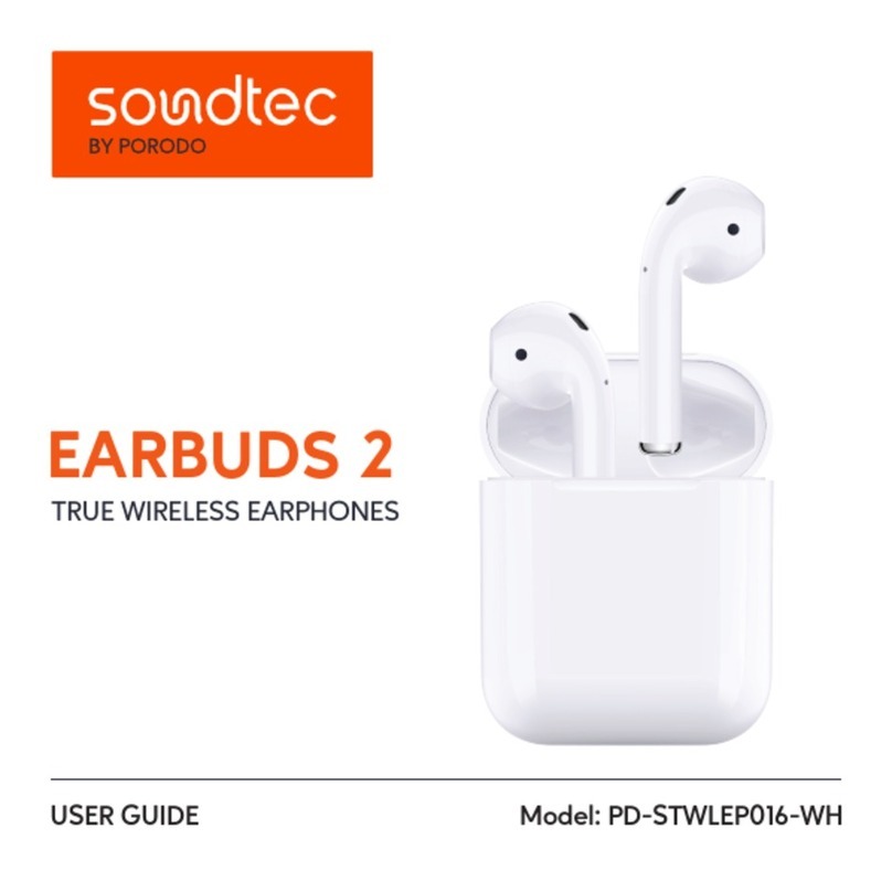 PORODO Soundtec EARBUDS 2 user guide