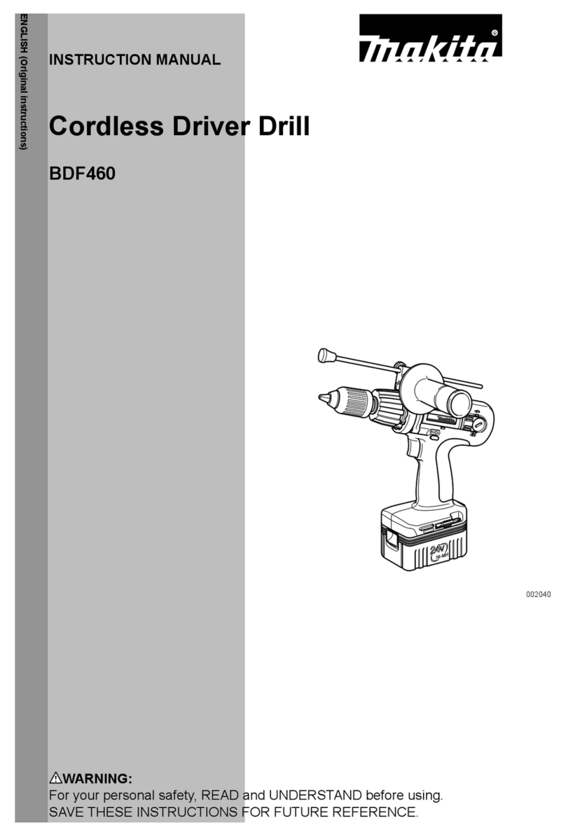Makita BDF460 instruction manual